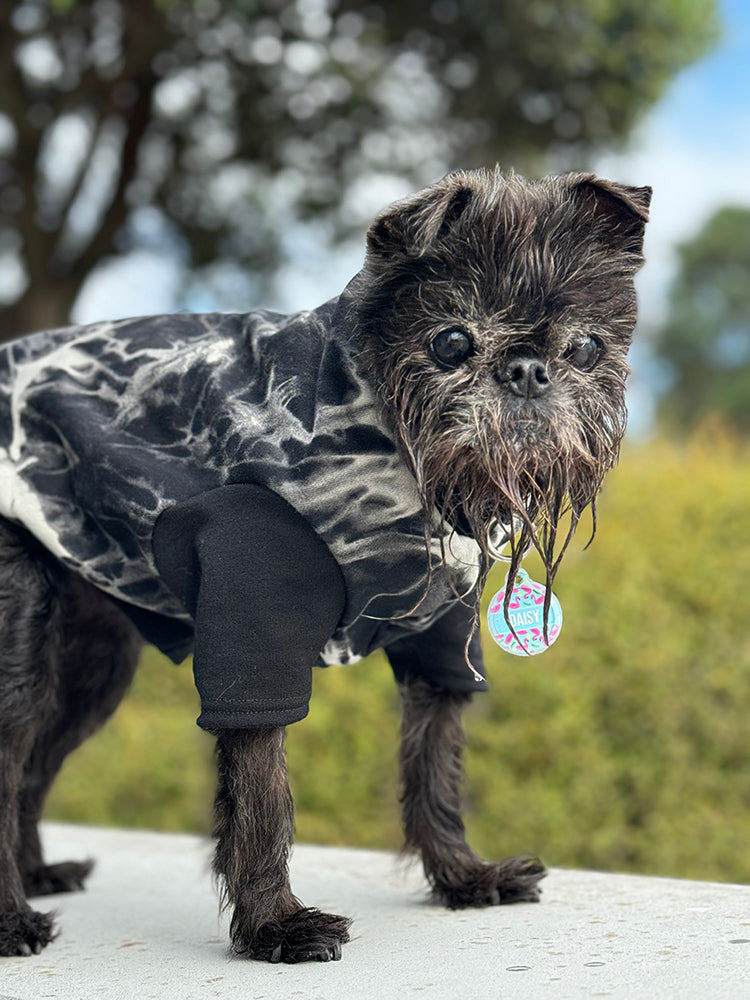 Lightning Storm Cotton Weekend Sweater