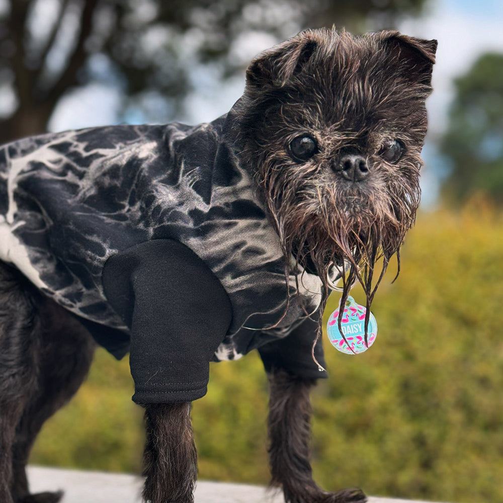 Lightning Storm Cotton Weekend Sweater