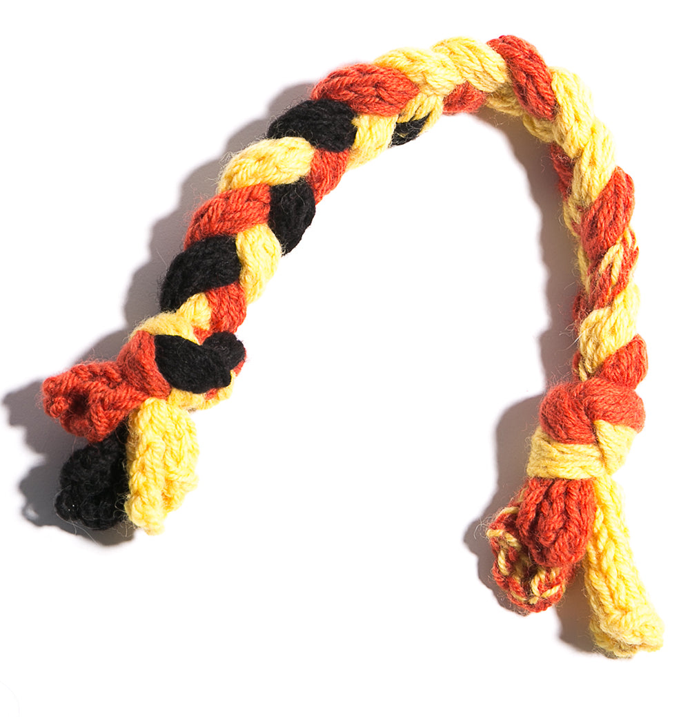 Chewie - Plaited Woolen Tug Toys